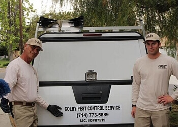 Fullerton pest control company Colby Pest Control Service