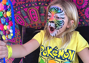 Orlando Face Painting Colorful Day Events