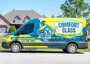 Comfort Class Comfort Class - Tulsa, OK Chimney Sweep - Service Vehicle Image