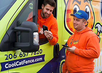 Seattle Fencing Contractors Cool Cat Fence