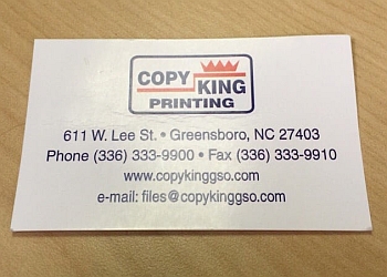 Greensboro Printing Services Copy King Printing