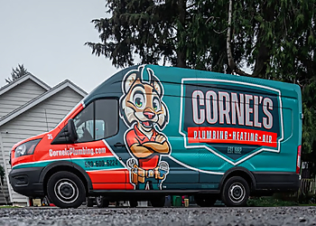 Cornel's Plumbing, Heating & Air Conditioning - Portland, OR Hvac Services - Service Vehicle Image