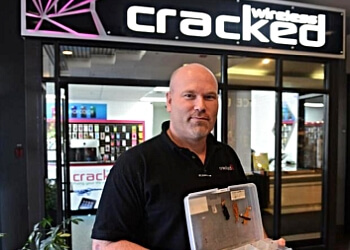Cracked Wireless Anchorage Cell Phone Repair