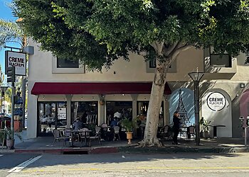 Long Beach French Restaurants Creme De La Crepe Long Beach