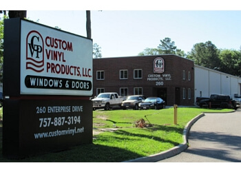Newport News window company Custom Vinyl Products, LLC