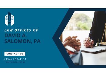 Coral Springs DUI Lawyers David A. Salomon - LAW OFFICES OF DAVID A. SALOMON, PA