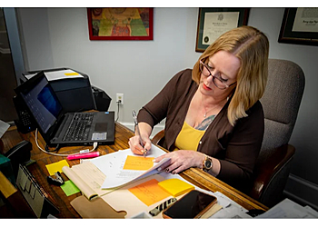 Dawnya Taylor - Evansville, IN Criminal Defense Lawyers - Attorney Desk Image