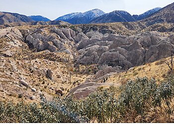 Palmdale Hiking Trails Devil's Punchbowl Natural Area