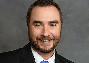 Dexter John Evans - WOODRUFF JOHNSON & EVANS LAW OFFICES Dexter John Evans - Aurora, IL Personal Injury Lawyers - Lawyer Portrait Image