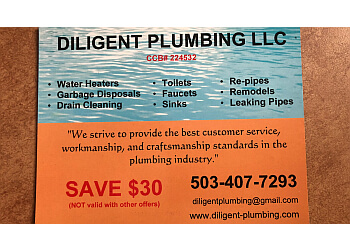 Diligent Plumbing LLC Gresham Plumbers
