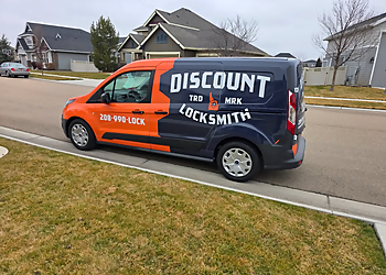 Discount Locksmith of Idaho Discount Locksmith of Idaho - Boise City, ID Locksmiths - Truck Image