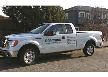 Seattle pest control company Dominion Pest Control Services, Inc.