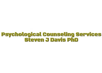 Dr. Steven J. Davis, Ph.D - PSYCHOLOGICAL COUNSELING SERVICES Dr. Steven J. Davis, Ph.D - PSYCHOLOGICAL COUNSELING SERVICES