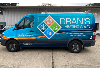 Dran's Heating u0026 AC in Newport News - ThreeBestRated.com