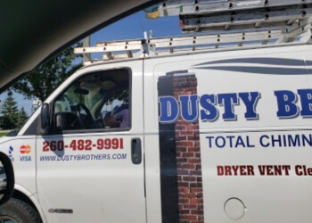 Fort Wayne chimney sweep Dusty Brothers
