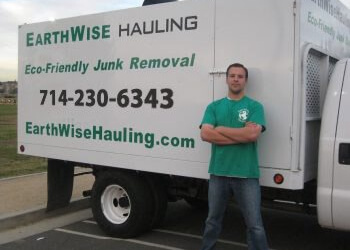Anaheim junk removal EarthWise Hauling 