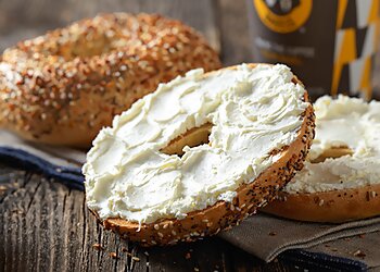 Orange Bagel Shops Einstein Bros. Bagels