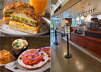 Orange Bagel Shops Einstein Bros. Bagels