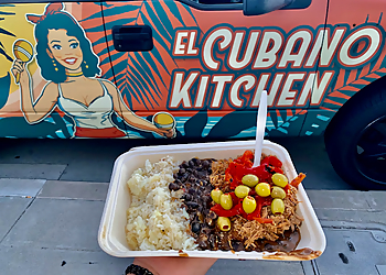 Orange Food Trucks El Cubano Kitchen