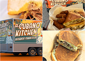 Orange Food Trucks El Cubano Kitchen