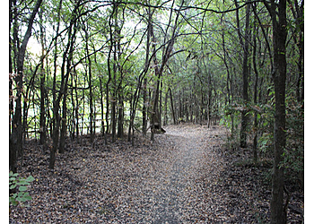 Carrollton Hiking Trails Elm Fork Nature Preserve Trail Entrance