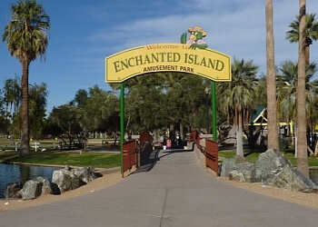 Phoenix amusement park Enchanted Island