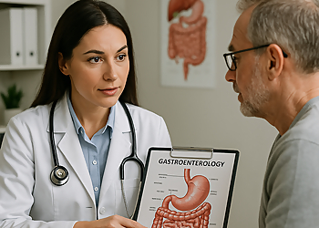 Eve Kirschner, M.D - Fontana, CA Gastroenterologists - Doctor With Patient Image