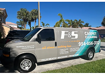 F & S Carpet Cleaning - Coral Springs, FL Carpet Cleaners - Service Vehicle Image