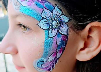 San Jose Face Painting Face Painting by Celeste Oda