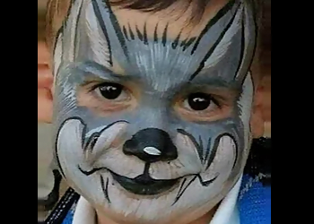 San Jose Face Painting Face Painting by Celeste Oda