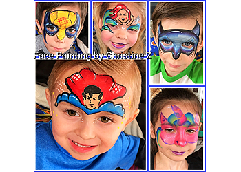Worcester Face Painting Face Painting by Christine Z