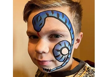 Indianapolis Face Painting Face Painting by Stephanie