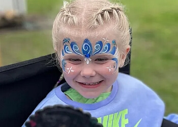 Indianapolis Face Painting Face Painting by Stephanie