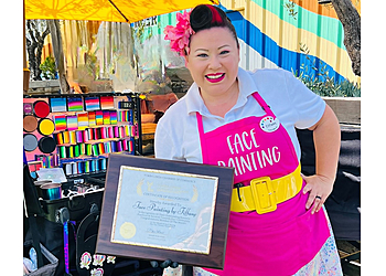 Santa Ana Face Painting Face Painting by Tiffany