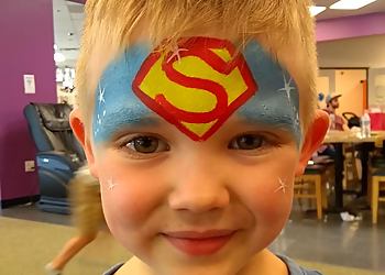 Aurora Face Painting Facepainting by Elaine