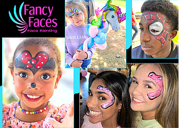 Oklahoma City face painting Fancy Faces