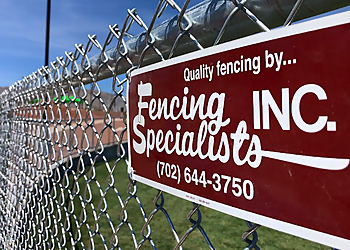 North Las Vegas Fencing Contractors Fencing Specialist Inc.