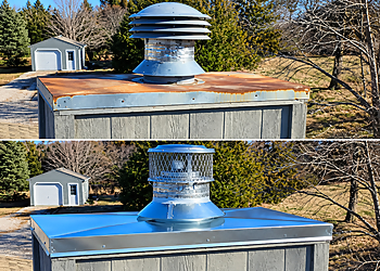 Fire Keeper Chimney Services LLC - Lincoln, NE Chimney Sweep - Field Work Image