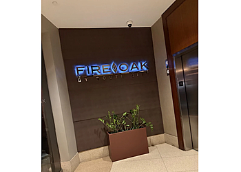 Jersey City American Restaurants Fire and Oak