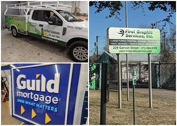 Garland Sign Companies First Graphic Services Inc.