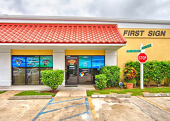 First Sign Corp. Pompano Beach Sign Companies First Sign Corp.