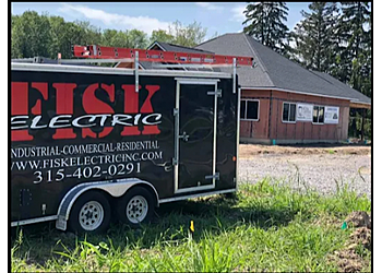 Fisk Electric LLC - Syracuse, NY Electricians - Service Vehicle Image