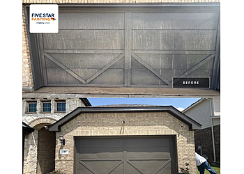 Five Star Painting of McKinney - McKinney, TX Painters - Before and After Image
