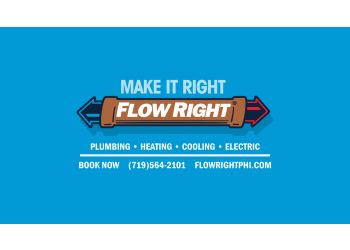 Flow Right Plumbing, Heating, Cooling and Electric Pueblo Plumbers