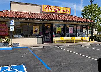 Orange Donut Shops Friendly Donuts