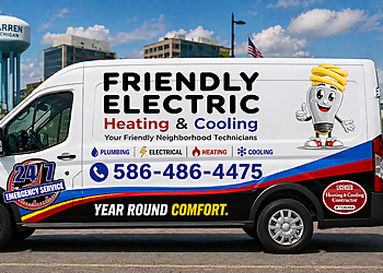 Friendly Pro Services - Warren, MI Electricians - Truck Image