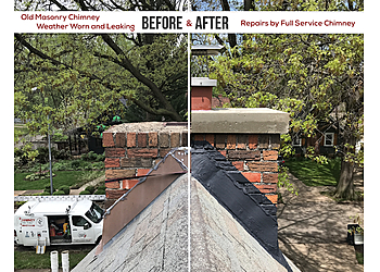 Full Service Chimney Kansas City - Kansas City, KS Chimney Sweep - Before and After Image