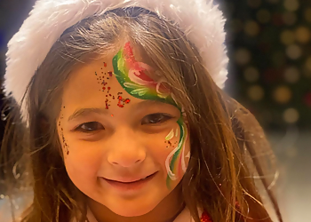 Bellevue Face Painting Gabby Smiley Facepainting