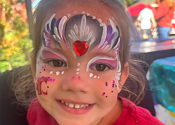 Bellevue Face Painting Gabby Smiley Facepainting