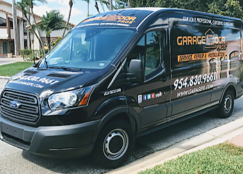 Garage Door Pros' - Davie, FL Garage Door Repair - Truck Image